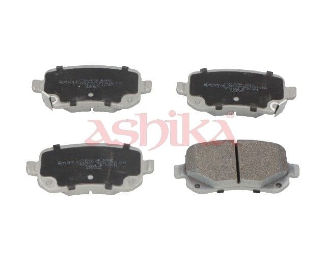 set placute frana,frana disc ASHIKA 51-09-905