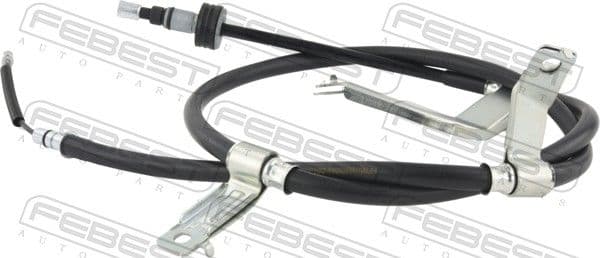 Cablu, frana de parcare FEBEST 12100-HCDRUMLH