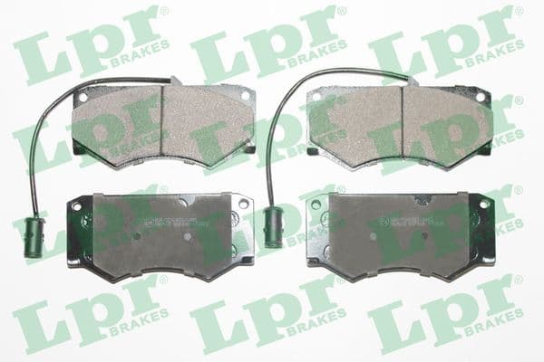 set placute frana,frana disc LPR 05P499