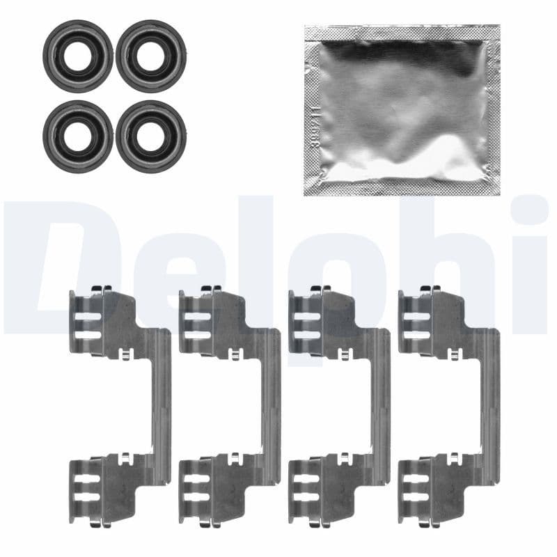 Set accesorii, placute frana DELPHI LX0616