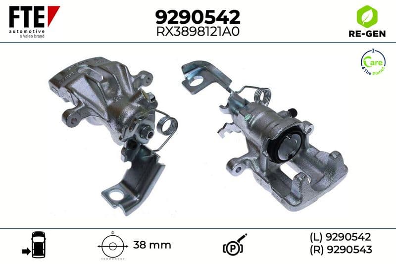 Etrier frana FTE 9290542