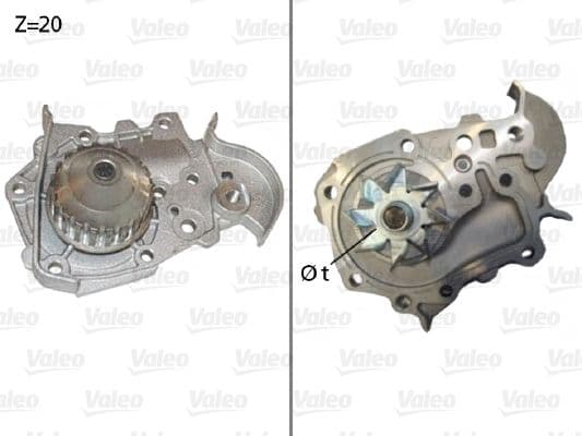 Pompă de apă, răcire motor VALEO 506573