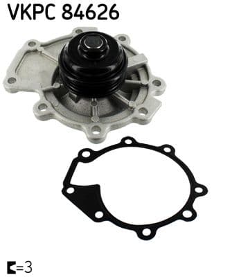 Pompă de apă, răcire motor SKF VKPC 84626