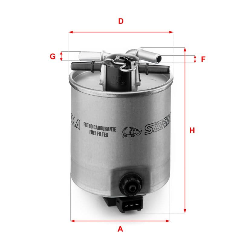filtru combustibil SOFIMA S 4025 NR