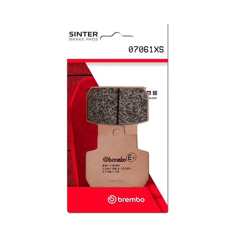 set placute frana,frana disc BREMBO PRIME - Sinter - XS 07061XS