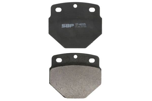 set placute frana,frana disc SBP 07-AG025