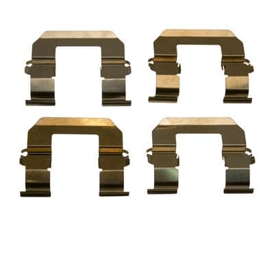 Set accesorii, placute frana TRW PFK498
