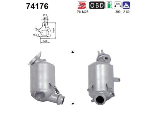Catalizator AS-PL 74176