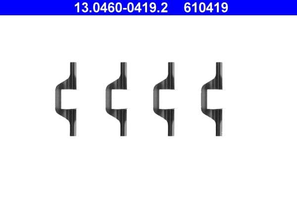 Set accesorii, placute frana ATE 13.0460-0419.2