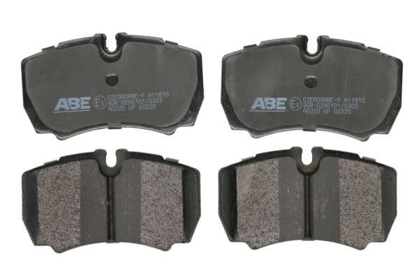 set placute frana,frana disc ABE C2E000ABE-P
