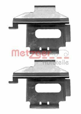 Set accesorii, placute frana METZGER AUTOTEILE 109-1282