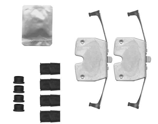 Set accesorii, etrier frana TEXTAR 82547500