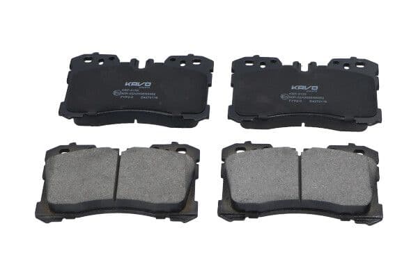 set placute frana,frana disc KAVO PARTS KBP-9150