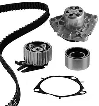 Set pompa apa + curea dintata GRAF KP1352-4