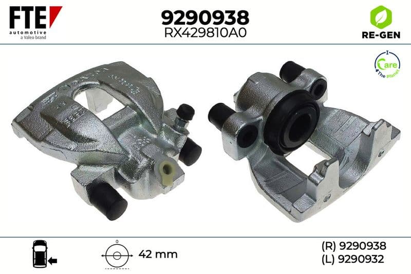 Etrier frana FTE 9290938