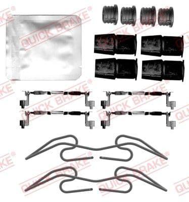 Set accesorii, placute frana QUICK BRAKE 109-0133