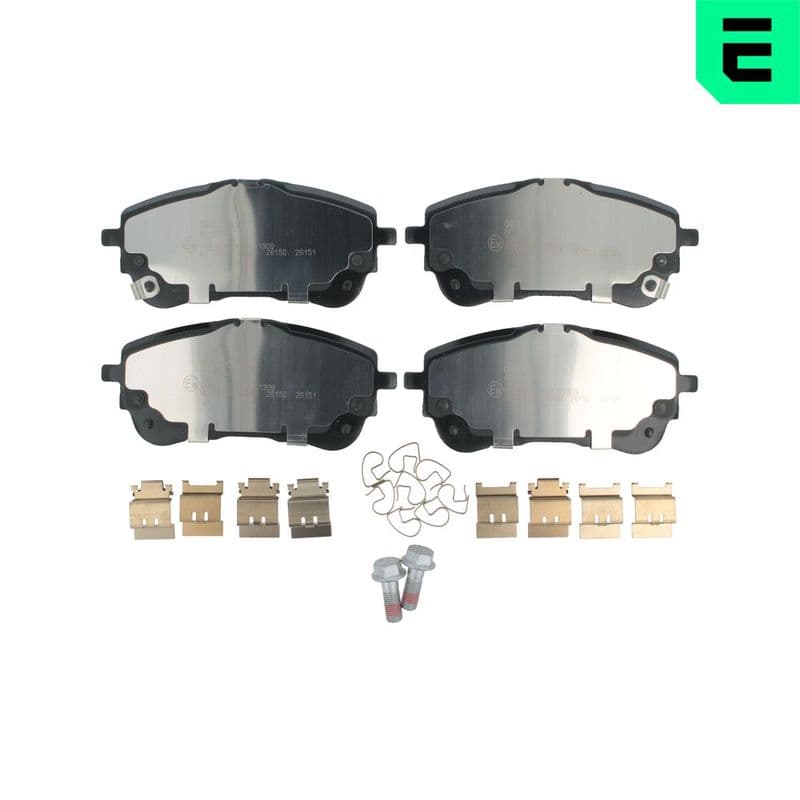 set placute frana,frana disc OPTIMAL BP-12832