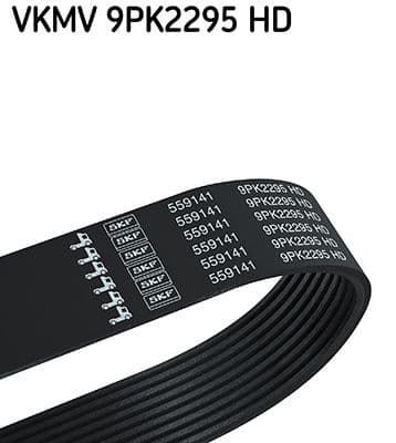 Curea transmisie cu caneluri SKF VKMV 9PK2295 HD