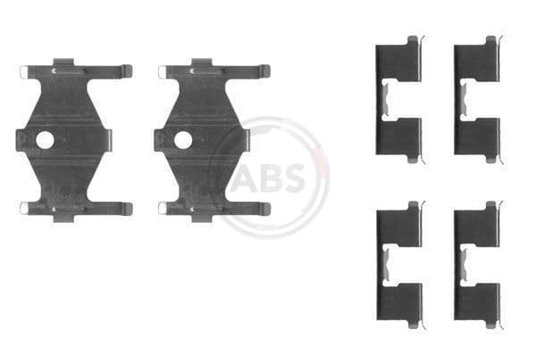 Set accesorii, placute frana ABS 1185Q