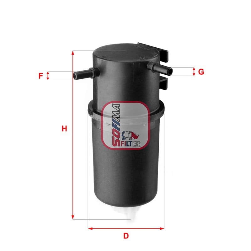 filtru combustibil SOFIMA S 4145 NR