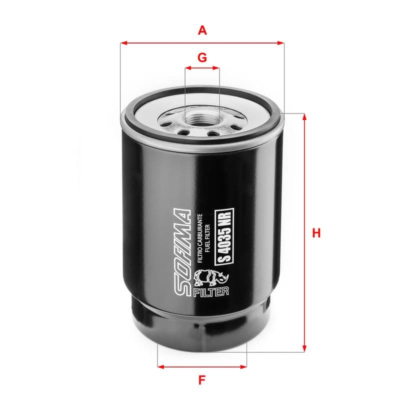 filtru combustibil SOFIMA S 4035 NR