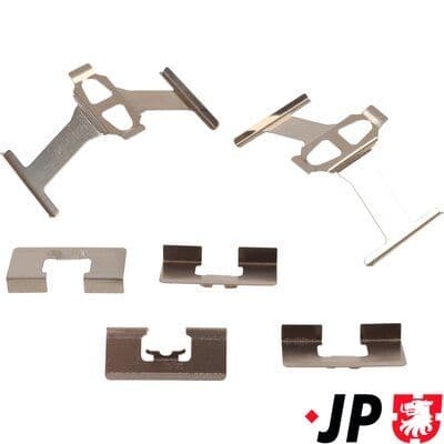 Set accesorii, placute frana JP Group JP 3464002510