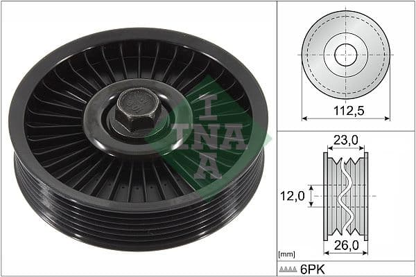 Rola ghidare/conducere, curea transmisie Schaeffler INA 532 0594 10