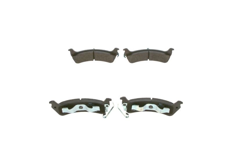set placute frana,frana disc BOSCH 0 986 494 348