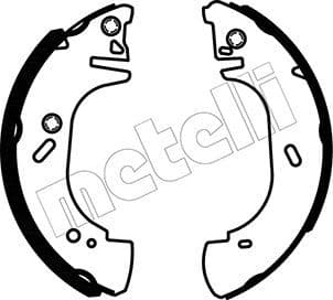 Set saboti frana METELLI 53-0123