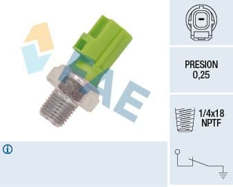 Senzor presiune ulei FAE 12613