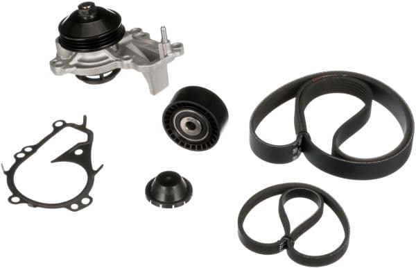 Pompa apa + Set curea transmisie cu caneluri GATES Micro-V® KP16PK848SF