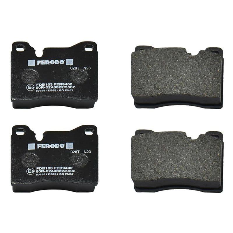 set placute frana,frana disc FERODO PREMIER ECO FRICTION FDB163