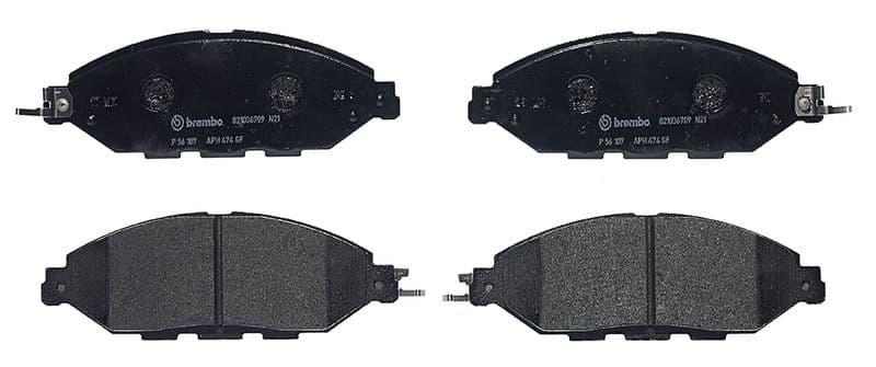 set placute frana,frana disc BREMBO PRIME LINE P 56 107