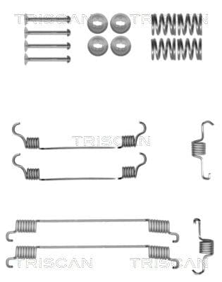 Set accesorii, sabot de frana TRISCAN 8105 102623
