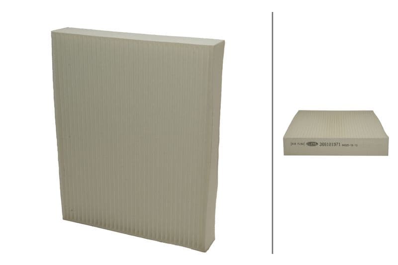 Filtru, aer habitaclu HELLA 8ZC 366 121-971