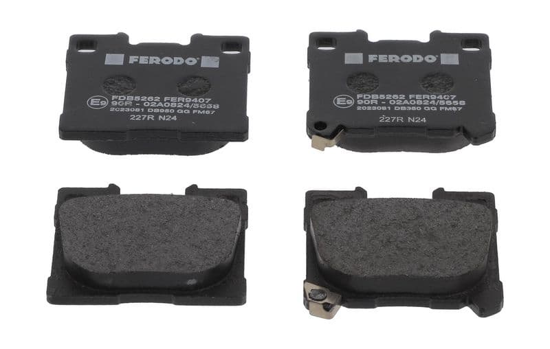 set placute frana,frana disc FERODO PREMIER ECO FRICTION FDB5262