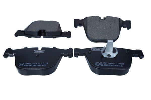 set placute frana,frana disc MAXGEAR 19-0590