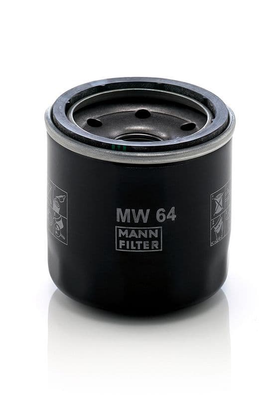 Filtru ulei MANN-FILTER MW 64