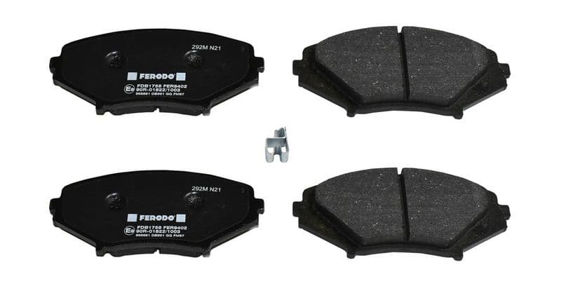 set placute frana,frana disc FERODO PREMIER FDB1758