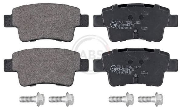 set placute frana,frana disc ABS 37513