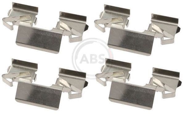 Set accesorii, placute frana ABS 1714Q