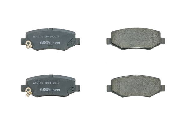 set placute frana,frana disc AISIN Premium ADVICS by BPFI-2017