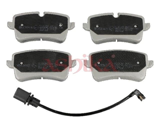 set placute frana,frana disc ASHIKA 51-00-0913