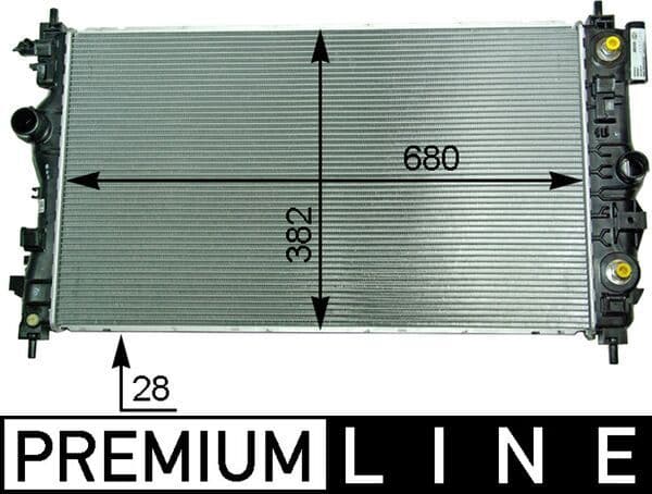 Radiator, racire motor MAHLE BEHR *** PREMIUM LINE *** CR 2117 000P