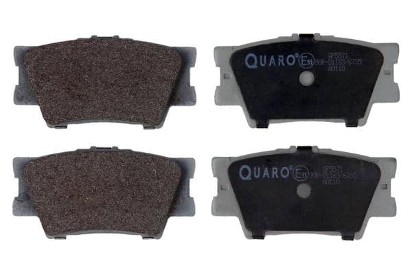set placute frana,frana disc QUARO QP5571
