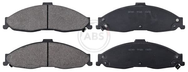 set placute frana,frana disc ABS 38749