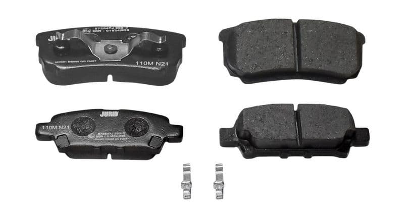 set placute frana,frana disc JURID 572547J