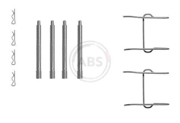 Set accesorii, placute frana ABS 1149Q