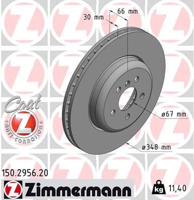 Disc frana ZIMMERMANN COAT Z 150.2956.20