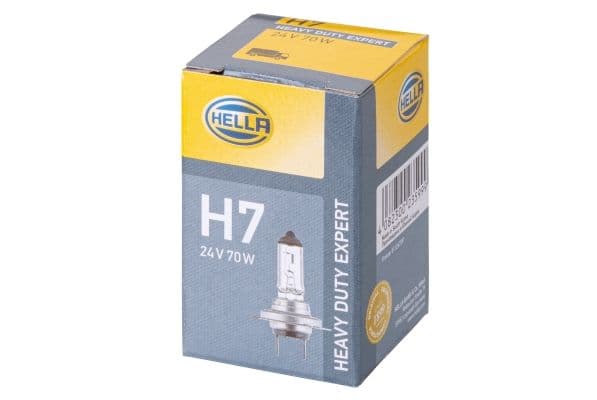 Bec, far faza lunga HELLA HEAVY DUTY EXPERT LONGER LIFETIME, VIBRATION RESISTANT 8GH 007 157-231